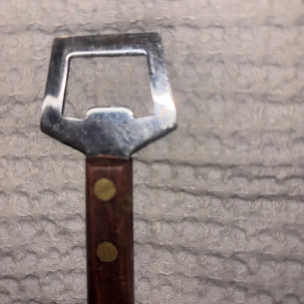 1970s Japanese stainless Steele bottle opener